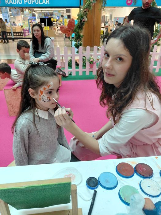 Pinturas faciais para festas Infantis