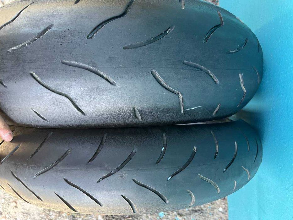 Покрышки Bridgestone Battlax BT016 Pro 180 и 120 R17 73W