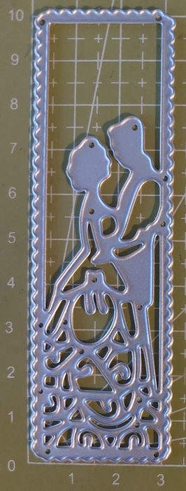 2461. Wykrojnik para młoda ślub wesele scrapbooking