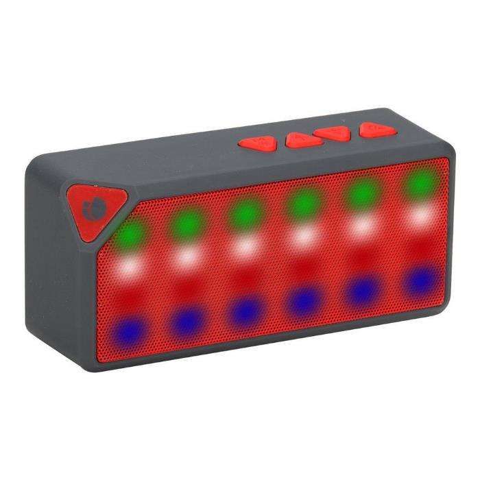 NOVO! NGS Coluna/Rádio Bluetooth Flash Led USB-AUX-SDCARD
