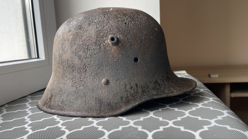 Стальний шолом «рогач» М17/64, ПСВ