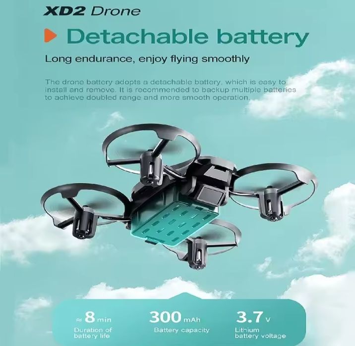 Новий!!! Міні квадрокоптер XD-2