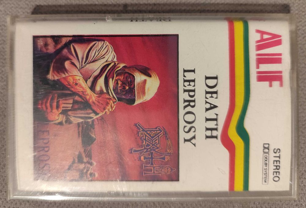 Death Leprosy Kaseta Magnetofonowa Stan bdb 1990