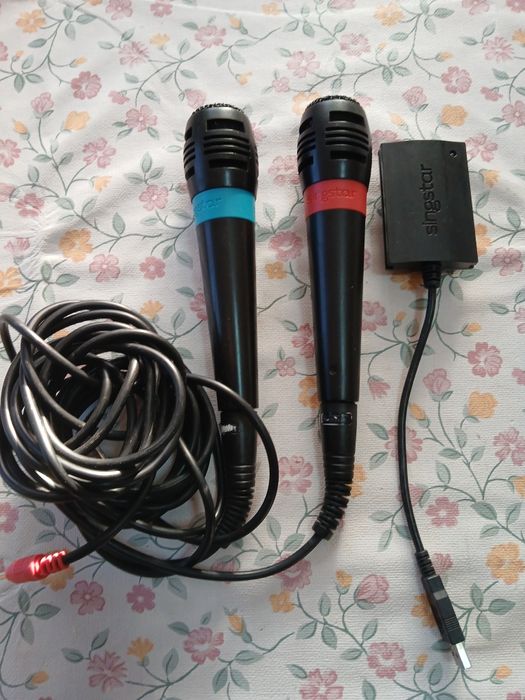 Microfones SINGSTAR - PS2/PS3