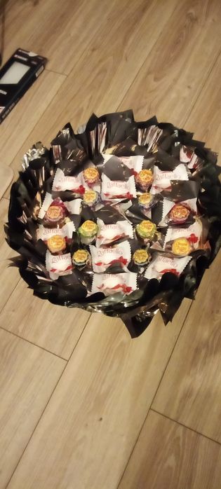 Bukiet ze słodyczami