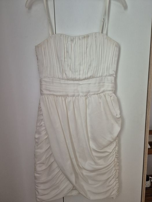 Sukienka ecru H&M