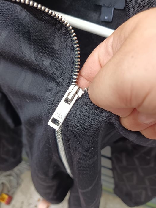 Armani Exchange monogram bluza rozpinana męska
