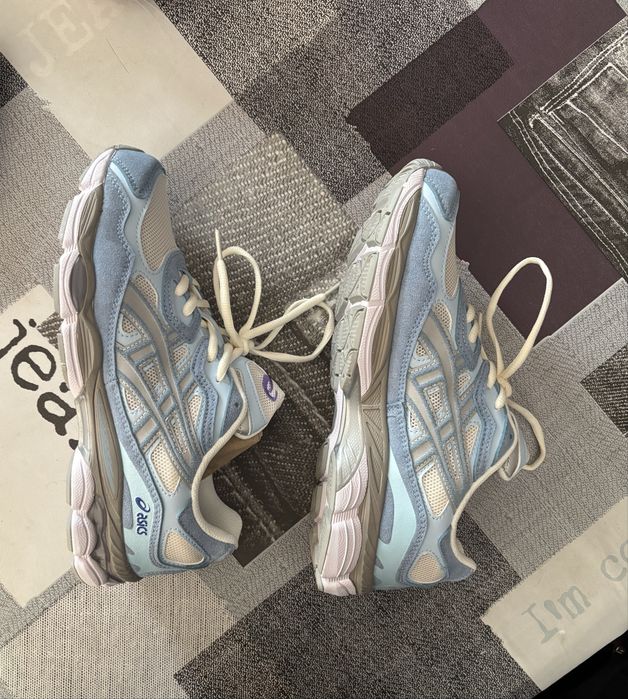 Ténis asics gel nyc azuis 42