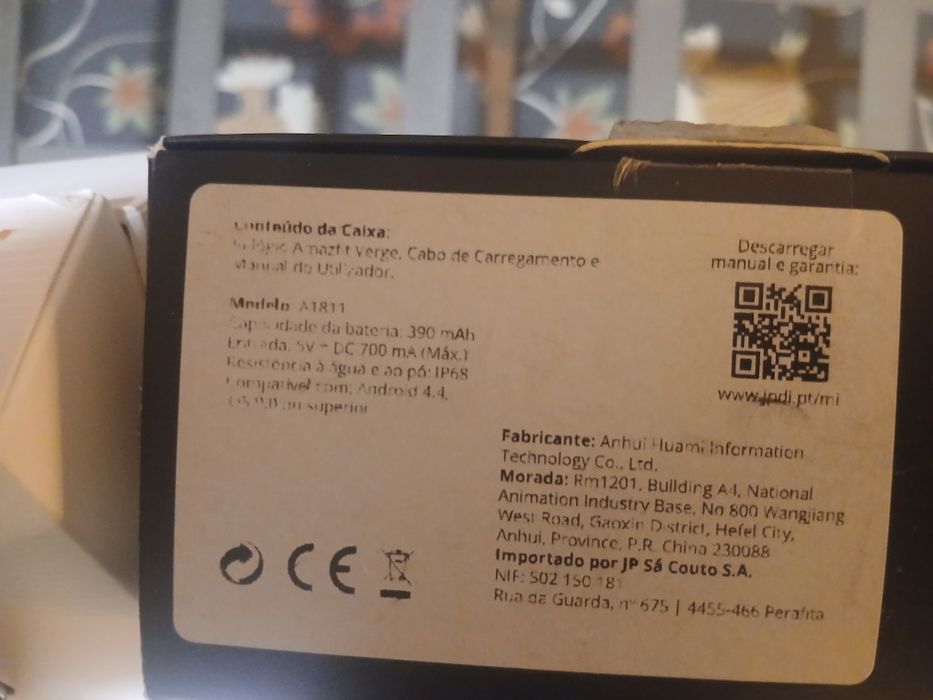 SmartWatch Amazfit Verge A1811