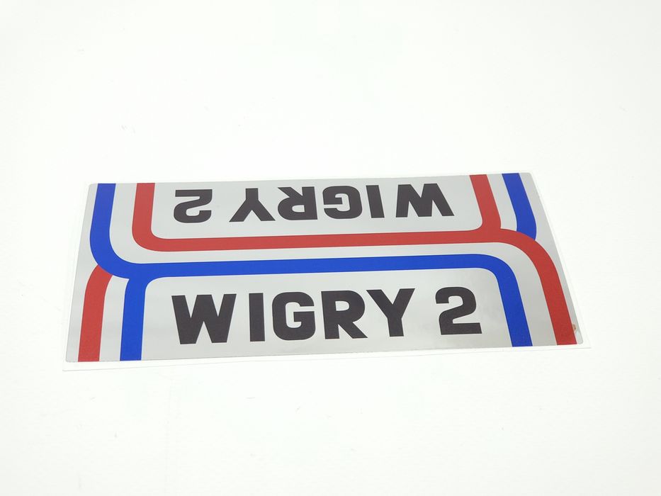 NOWA Naklejka Romet Wigry 2 na ramę Emblemat