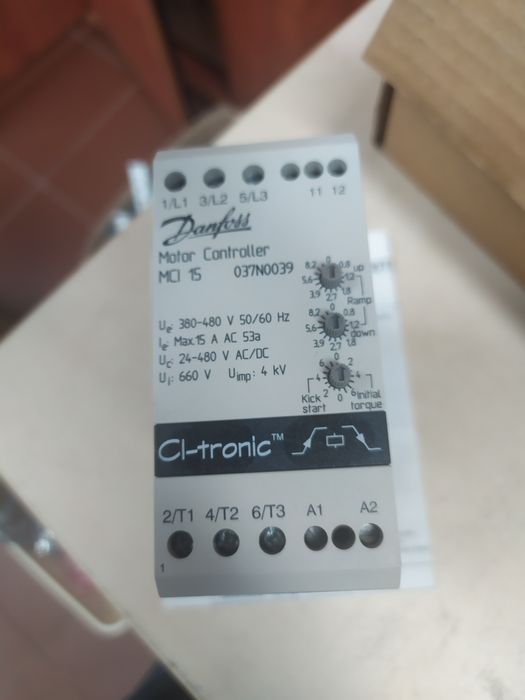 Danfoss CI-tronic MCI 15 / 037N0039 – softstart, sterownik silnika