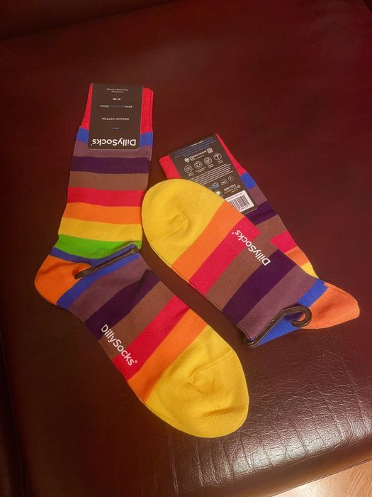 Красочные носки DillySocks оригинал