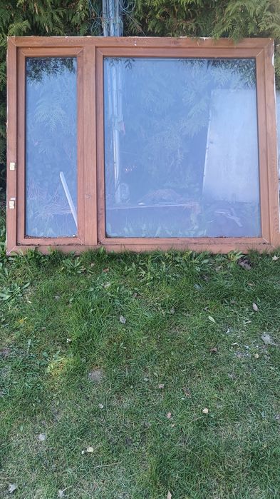 Okna złoty dąb używane