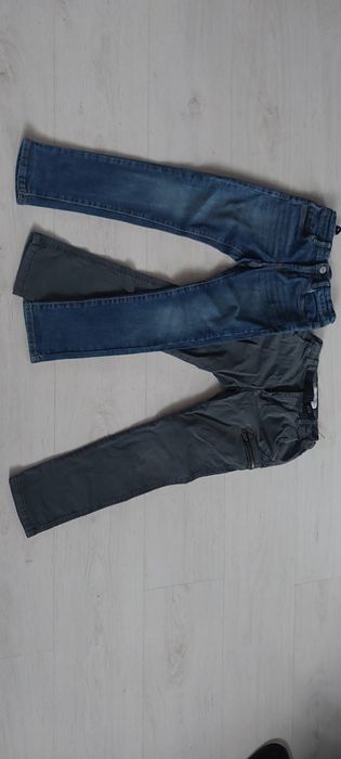 2 pary spodni Zara i Okaidi bardzo dobry stan