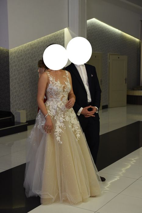 suknia ślubna Dominiss Elzas rozmiar 38/40