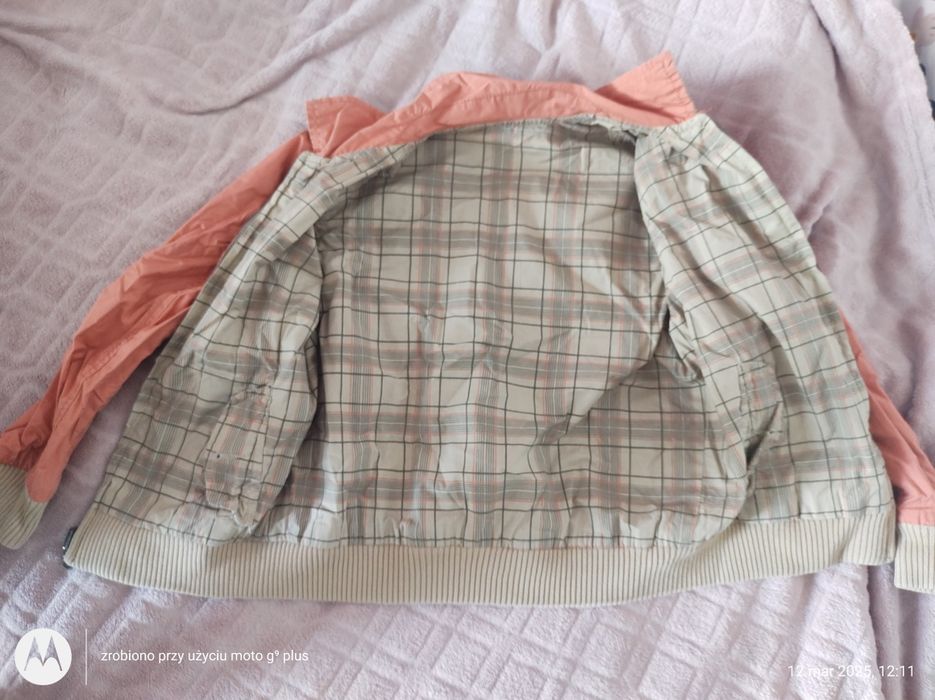 Kurtka wiosenna Zara dwustronna 110-116