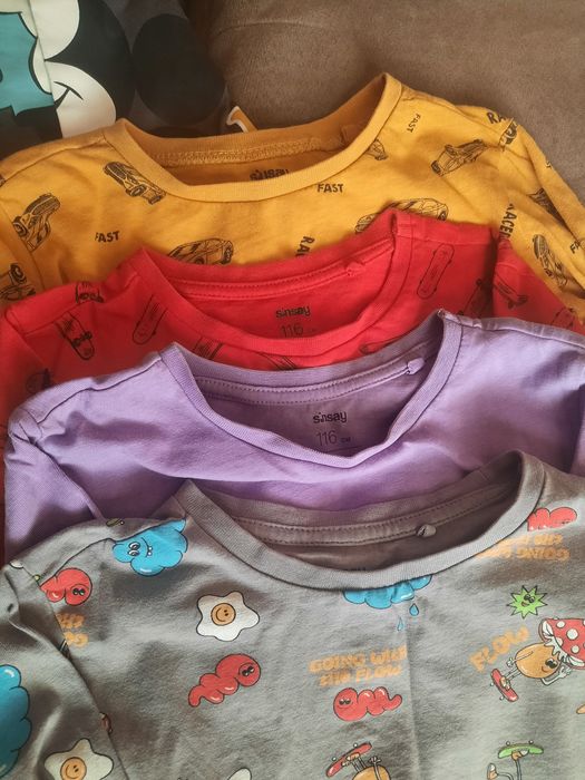 Лот набір речей одяг для хлопчика кофтинка лонгслів sinsay 5-6 років