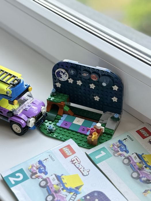 Lego friends 42603 кемпінговий автомобіль лего