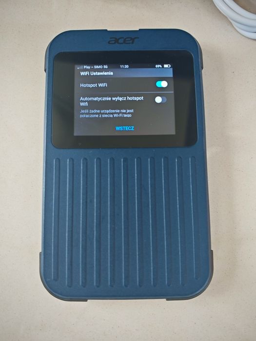 Acer Enduro Connect M3 router 5G z potężną baterią modem Sim