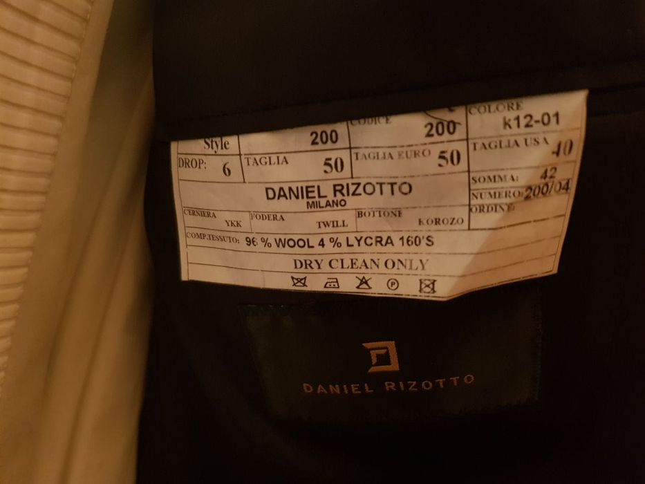 Чоловічий костюм Daniel Rizotto. Смокінг. Сорочка Gratude