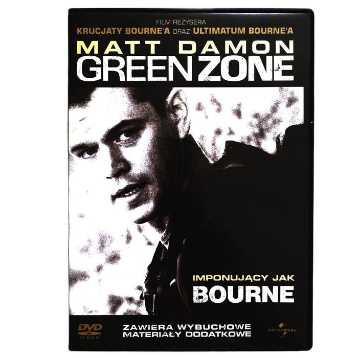GREEN ZONE MATT DAMON Film DVD PL Polski Język Lektor Napisy.