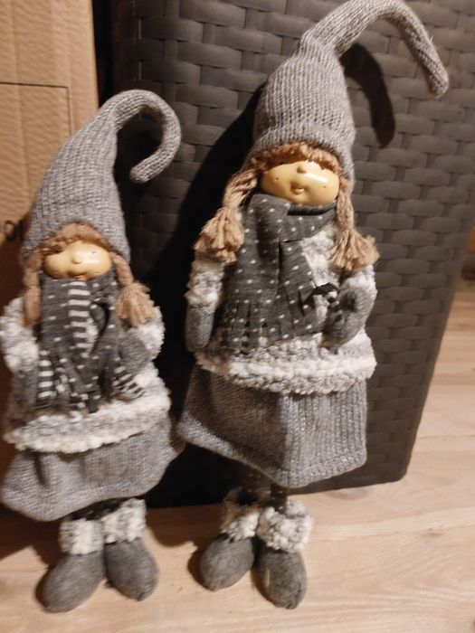 Lalki świąteczne parka