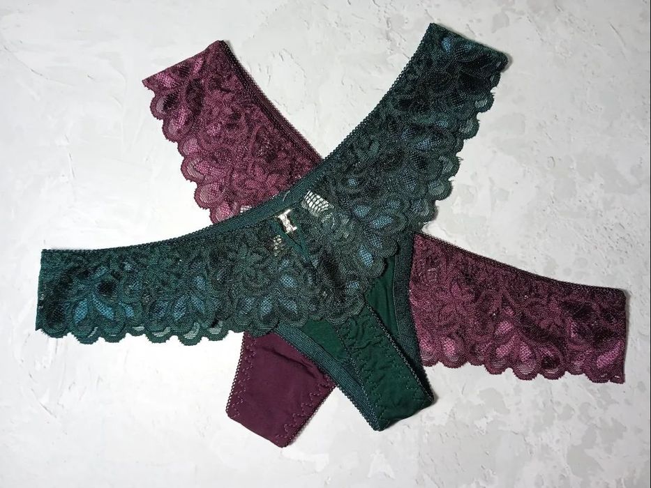 Трусики стрінги з мереживом Biweier