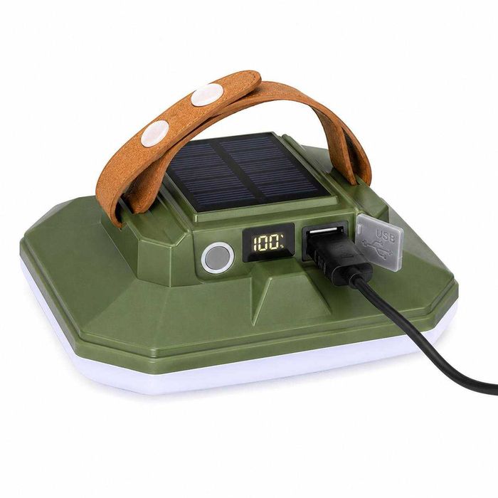 Ліхтар туристичний JK-06 зі знімним повербанком, LED-освітленням, USB-зарядкою, акумуляторний кемпінговий ліхтар