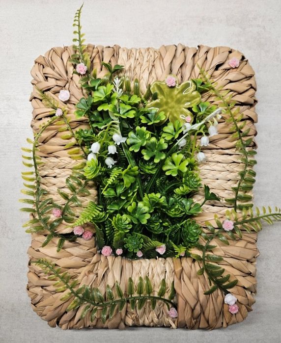 Wiosenna letnia ramka boho 3d