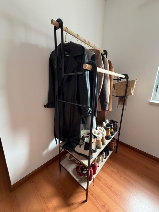 Charriot Duplo com duas prateleiras