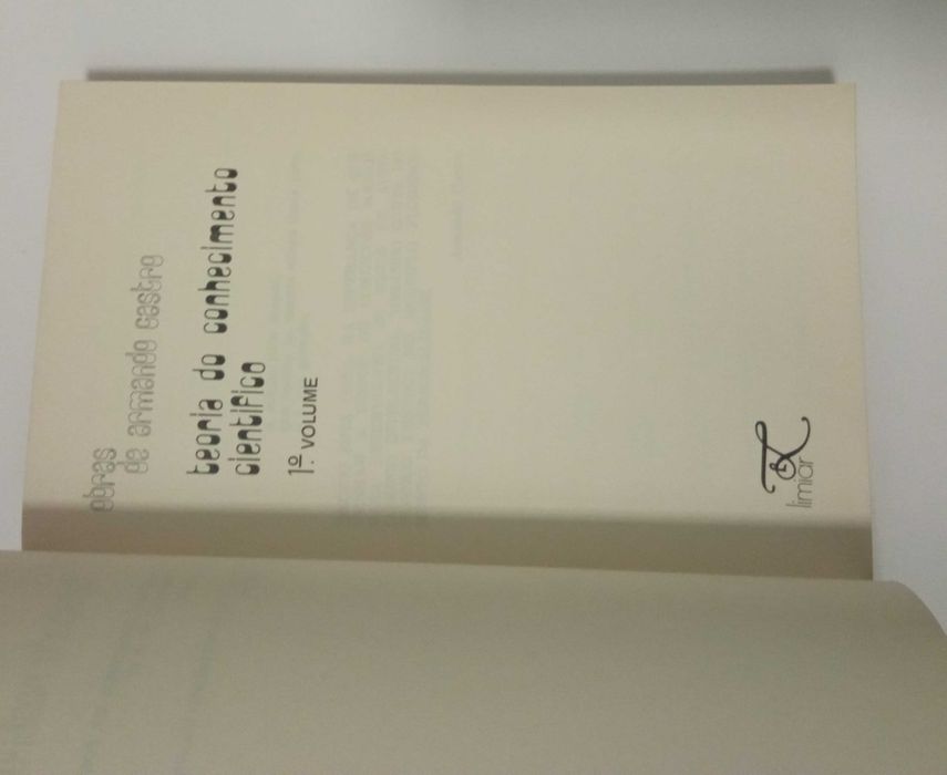 Teoria do conhecimento científico, de Armando Castro