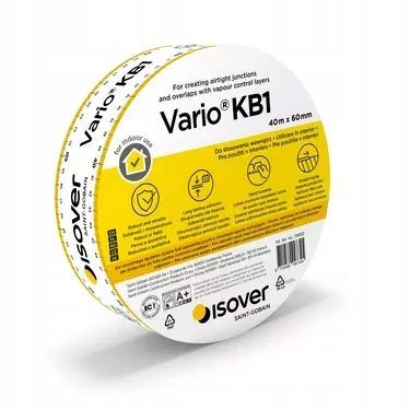 taśma do folii paroizolacyjnej isover vario kb1