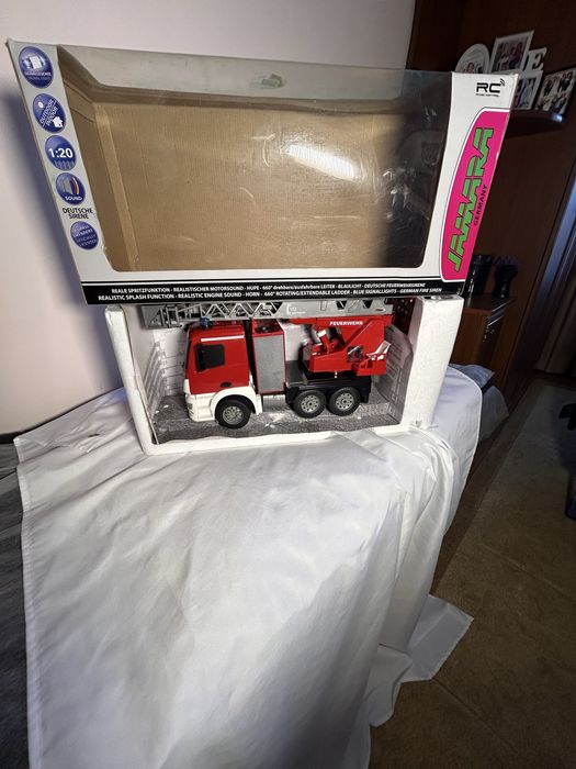 Пожежна машина на радіоуправлінні,радіокеруванні