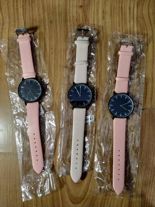 Relógios Novos Rosa