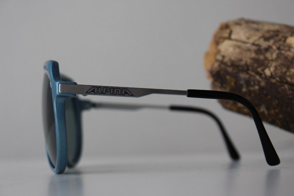 Okulary Alpina M1 ProfiL Fog Stop Blue UNIKAT RETRO VINTAGE Carrera