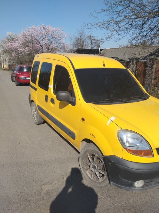 Продається автомобіль Renault KANGOO 2003 1.5 дизель, жовтий