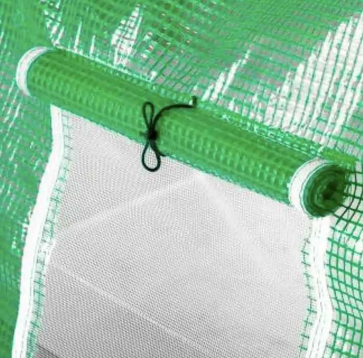 Теплиця садова, парник для городу Польша з вікнами плівка сітка