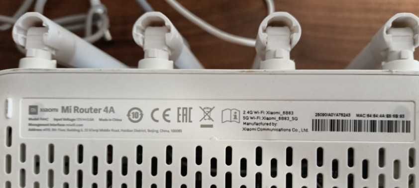 Роутер Xiaomi Router 4A