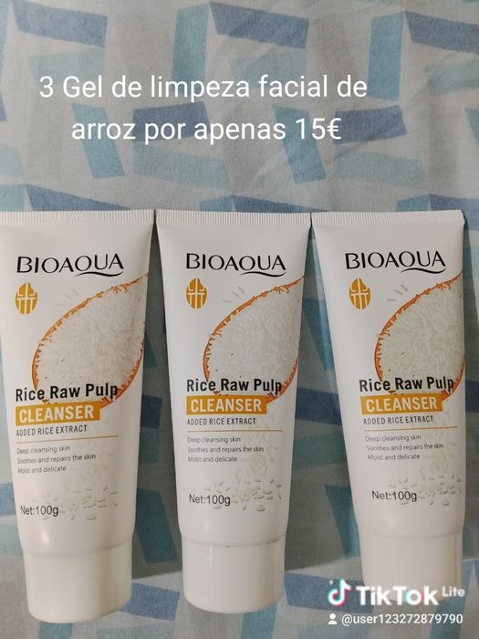 Gel de limpeza facial a venda