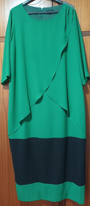 Vestido midi de cerimónia