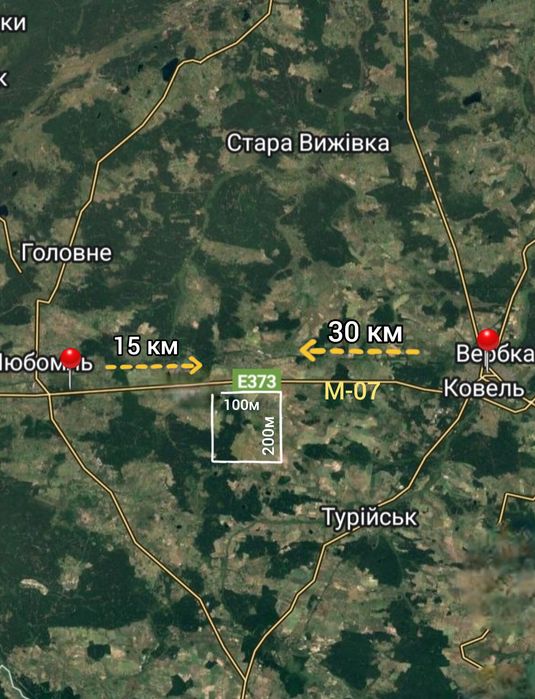 Фасадна ділянка над трасою М07 Київ–Ягодин!