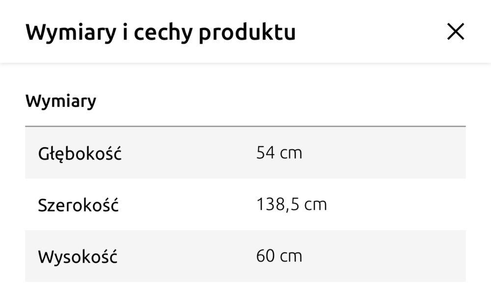 Szafka RTV - Gent BRW