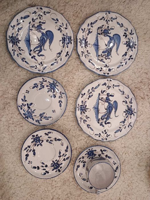 Набір посуду ручної роботи виробництва Франції