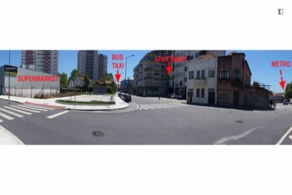 Apartamento com 1 quartos - localizado em Ramalde Porto