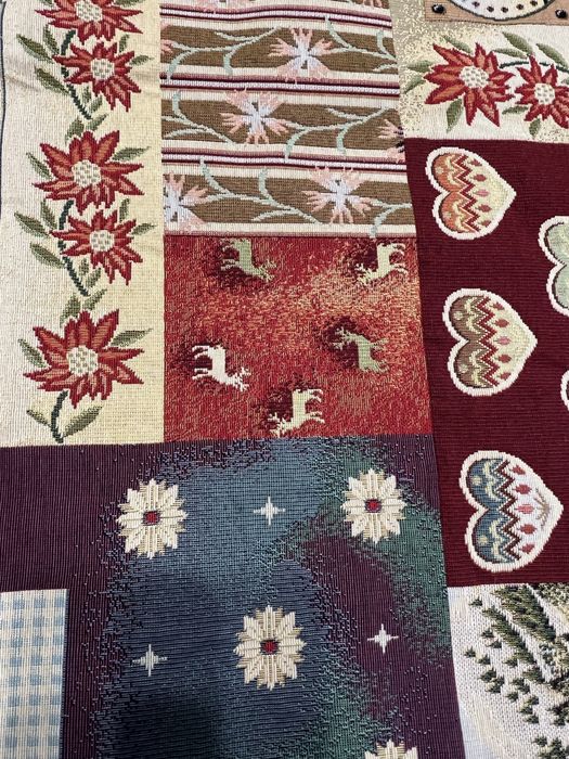 Гобелен зимова казка, вінтаж 136х141