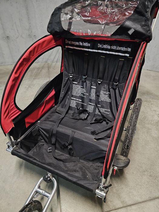 Przyczepka Rowerowa + Jogger 2w1 DURAMAXX | Stan BDB