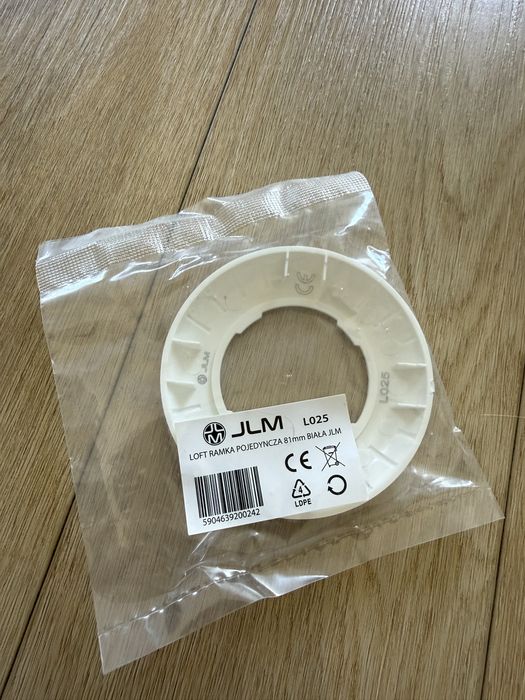 JLM Loft Ramka pojedyncza 1-krotna biala 81mm