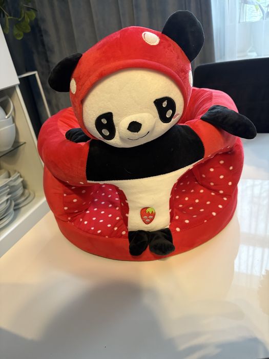 Fotelik dziecięcy z podpórką Panda