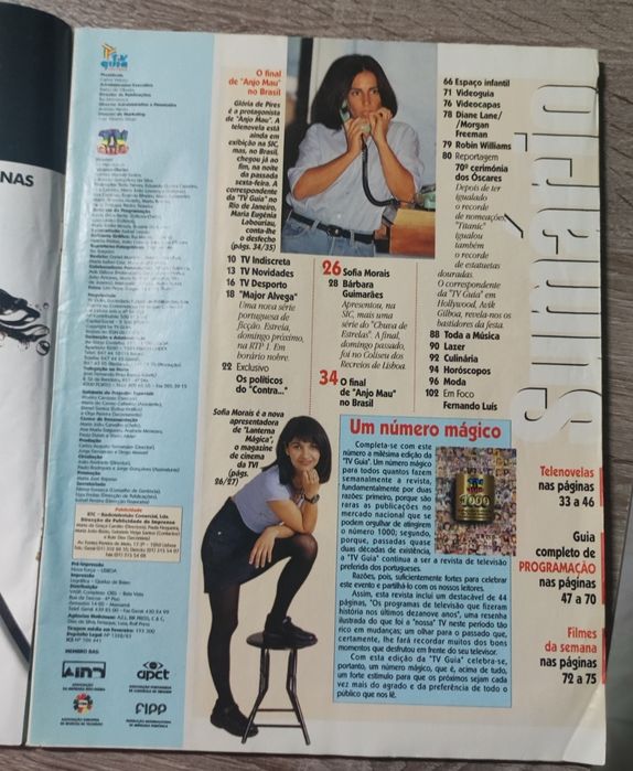 TV GUIA numero 1000