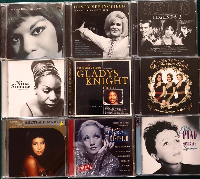 Płyty CD muzyka.